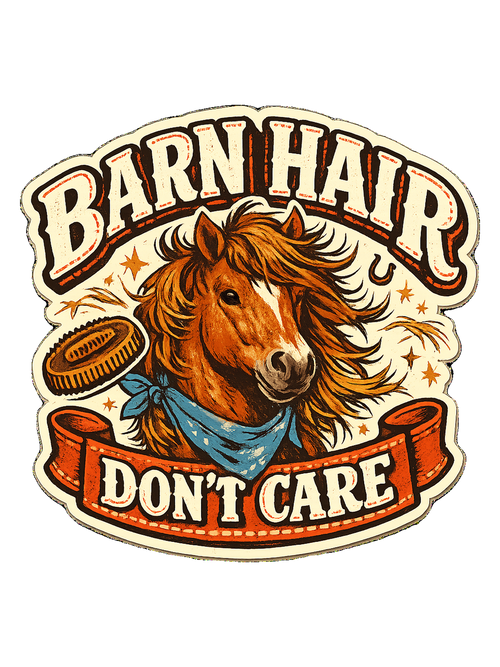 Barn Hair Don't Care Tee
