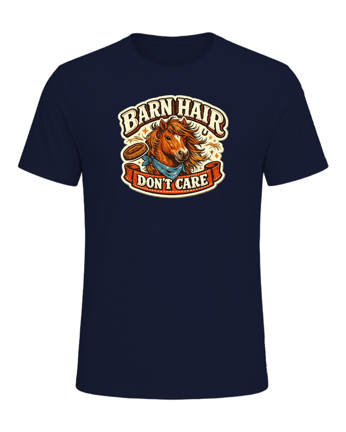 Barn Hair Don't Care Tee — Navy