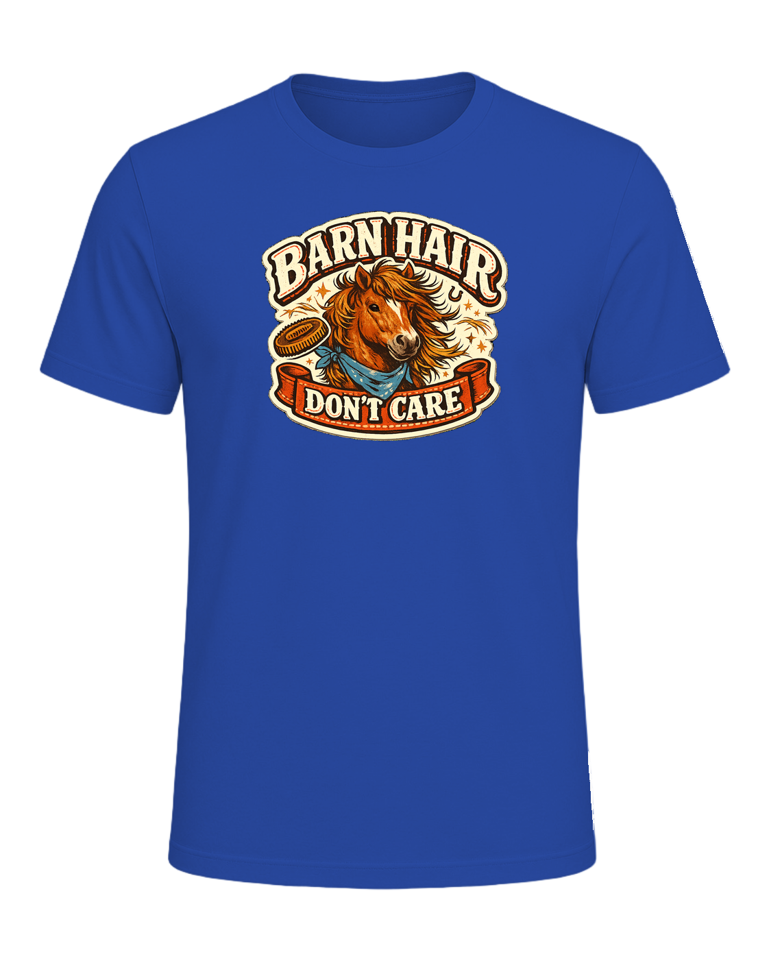 Barn Hair Don't Care Tee — True Royal