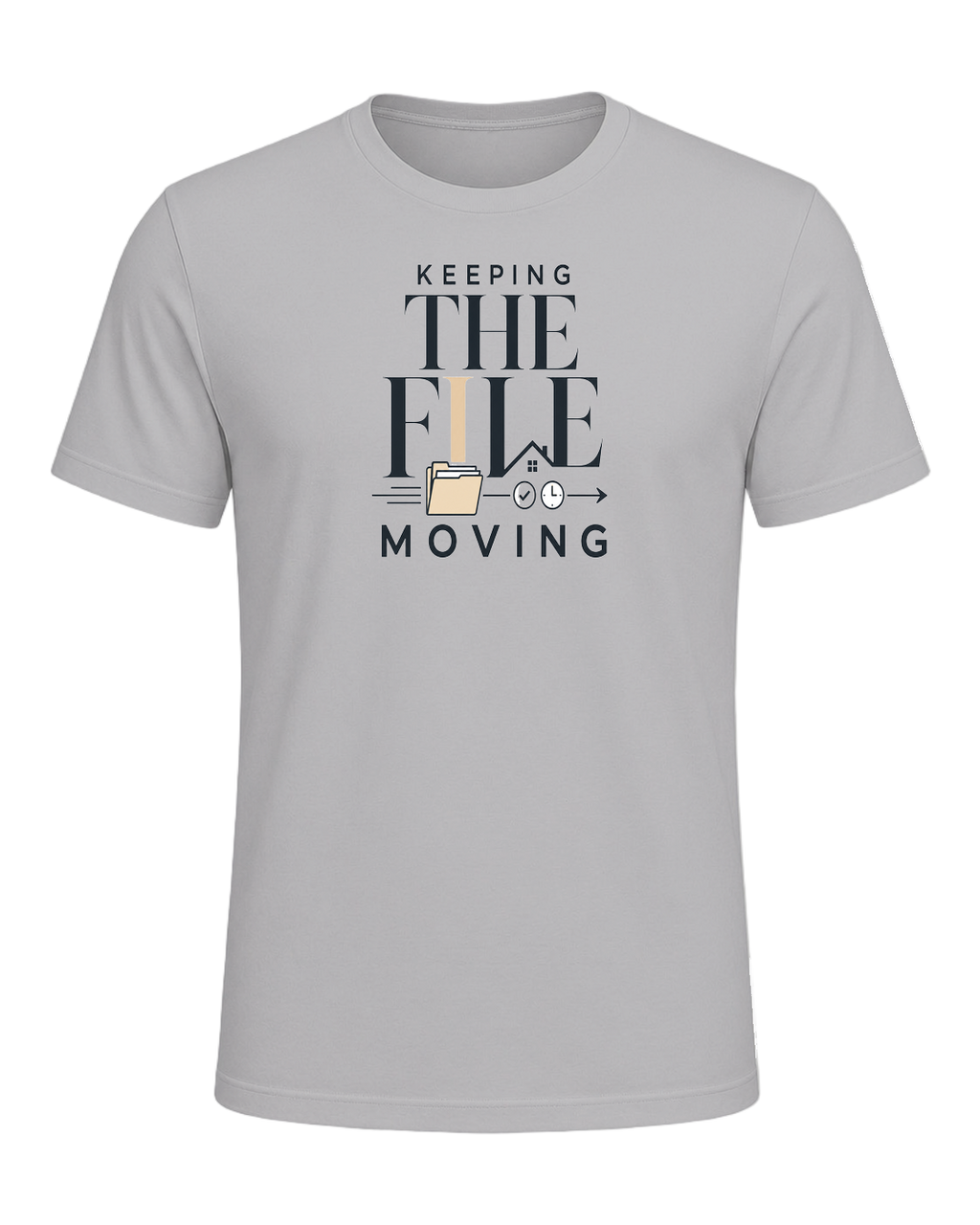 KEEPING THE FILE MOVING — Athletic Heather