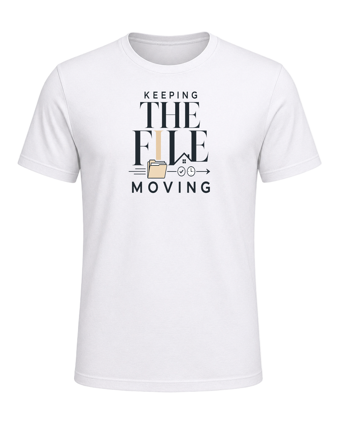 KEEPING THE FILE MOVING — White