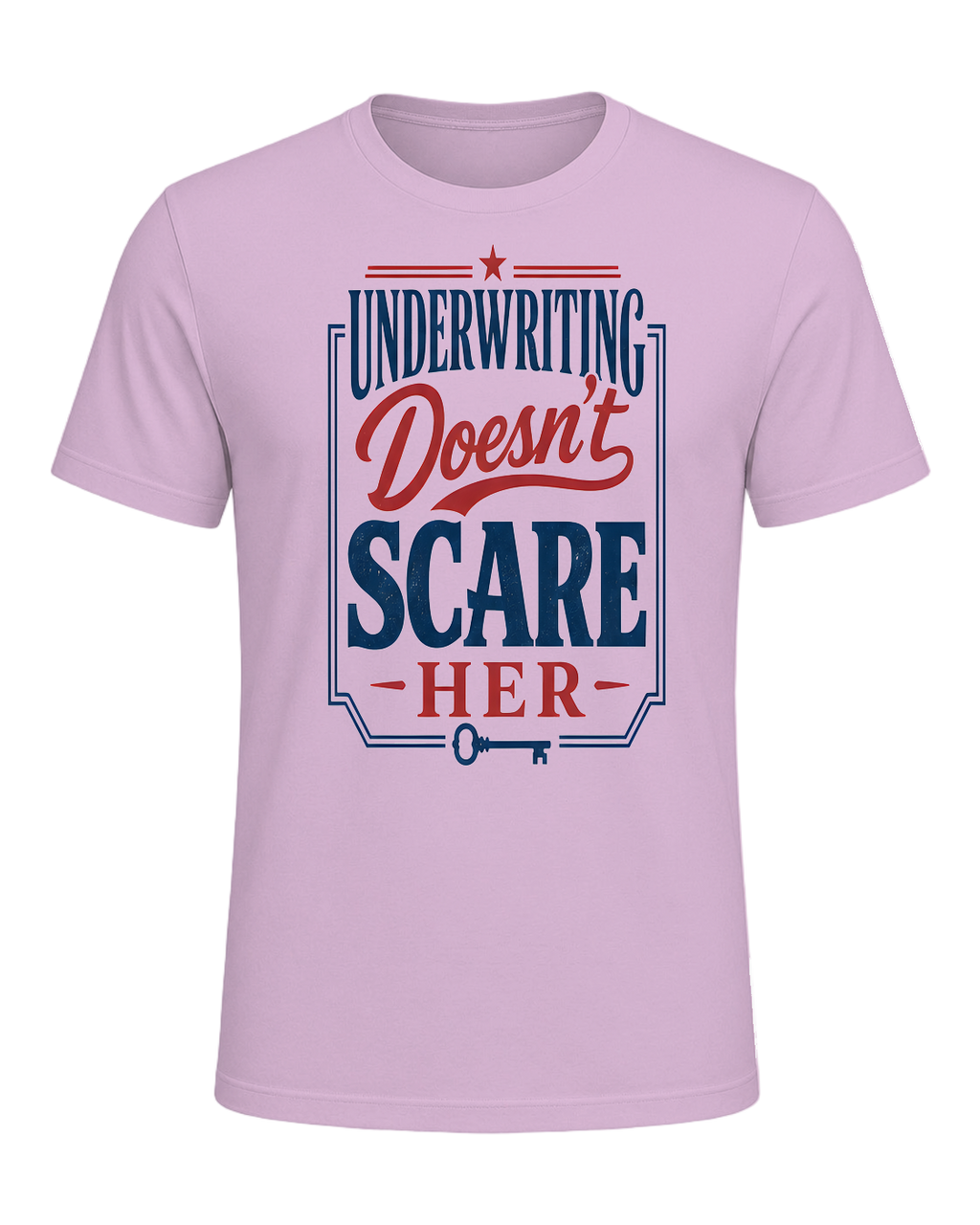 UNDERWRITING DOESN'T SCARE HER — Lilac