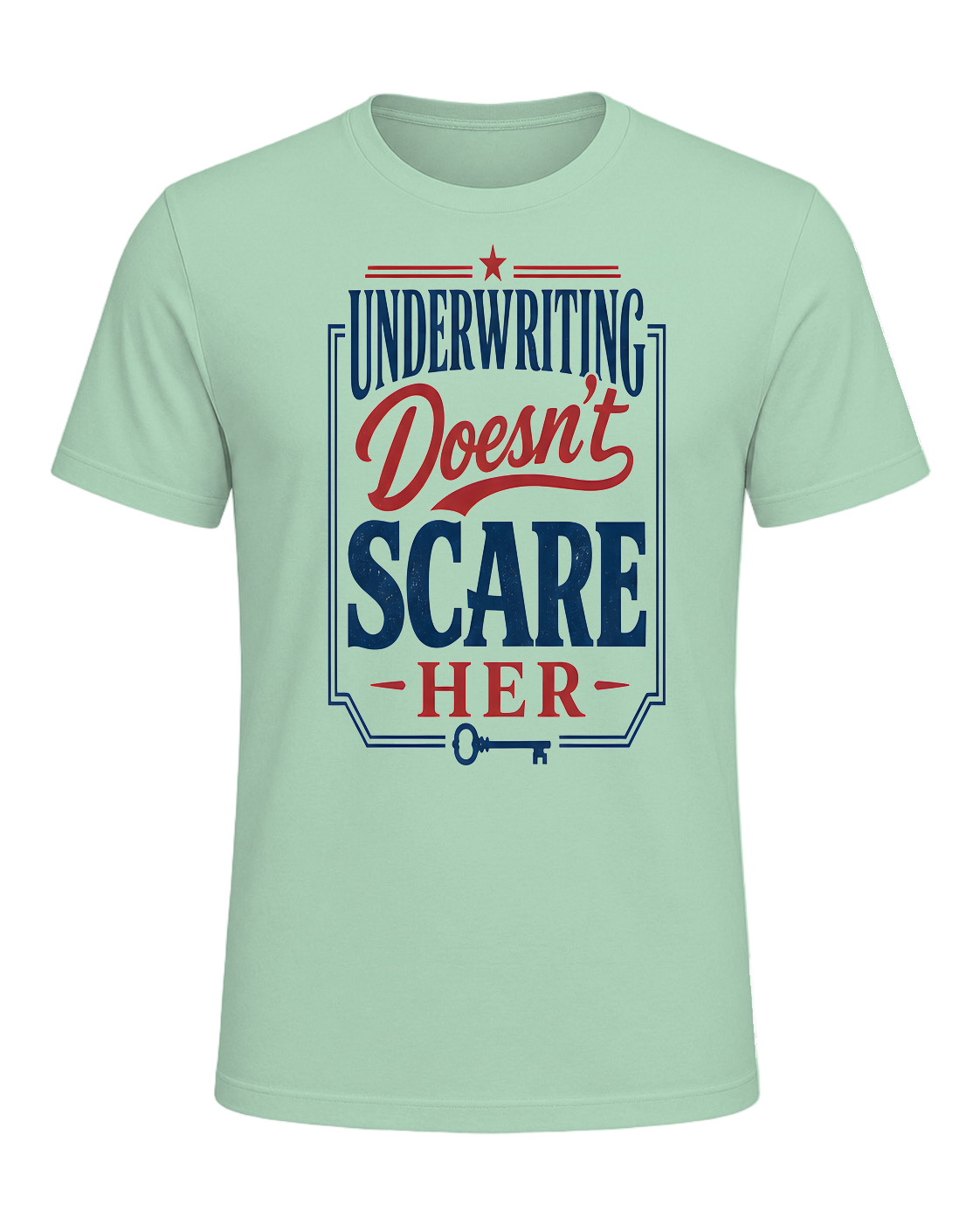 UNDERWRITING DOESN'T SCARE HER — Mint