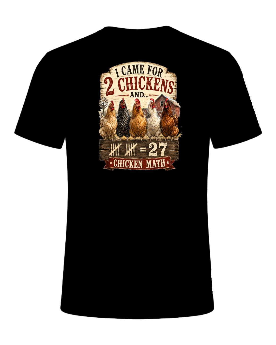 Chicken Math (Backyard Farmer) — Black