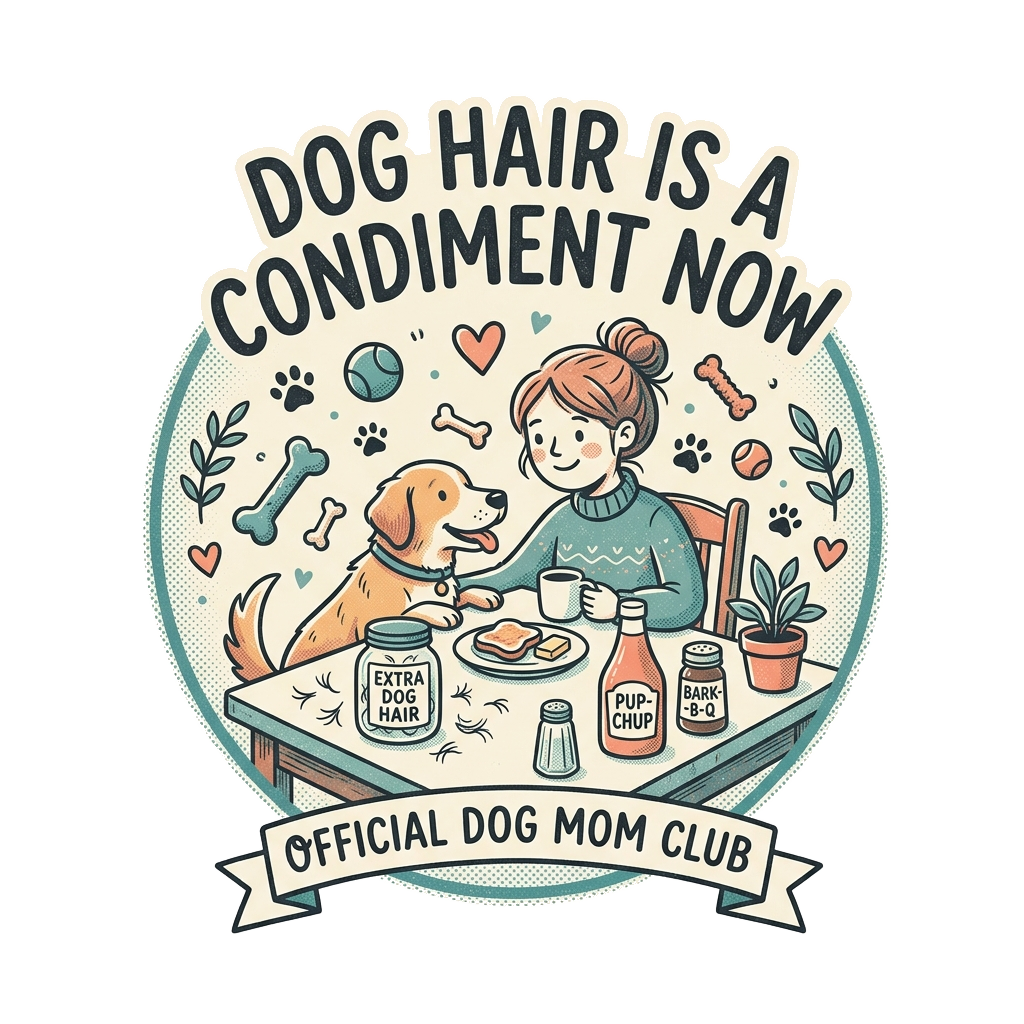 DOG HAIR IS A CONDIMENT NOW