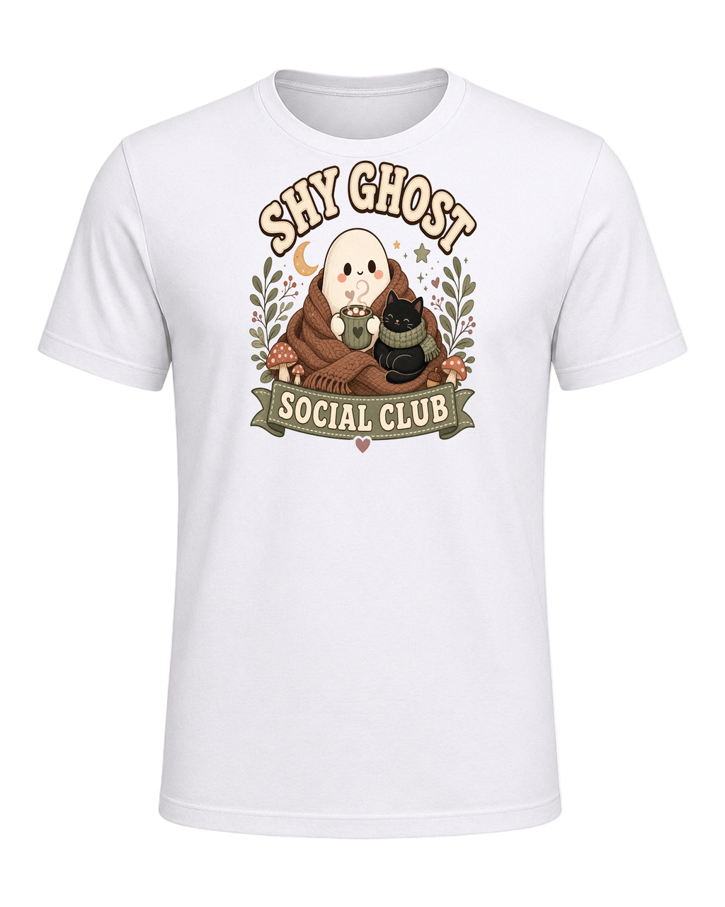 SHY GHOST SOCIAL CLUB — White
