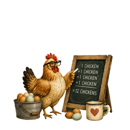CHICKEN MATH IS REAL