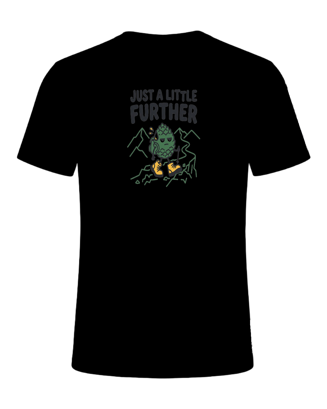JUST A LITTLE FURTHER — Black