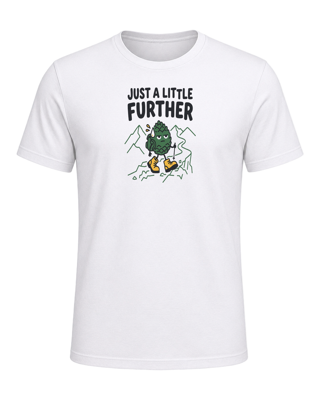 JUST A LITTLE FURTHER — White