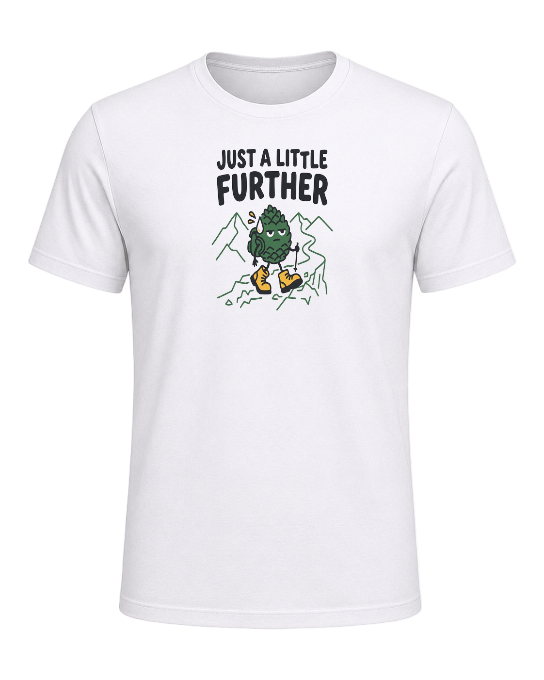 JUST A LITTLE FURTHER — White