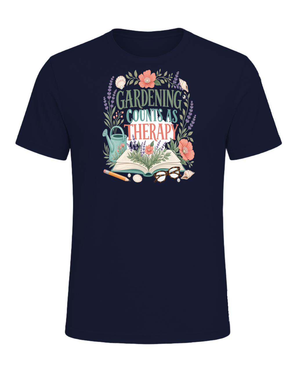 GARDENING COUNTS AS THERAPY — Navy