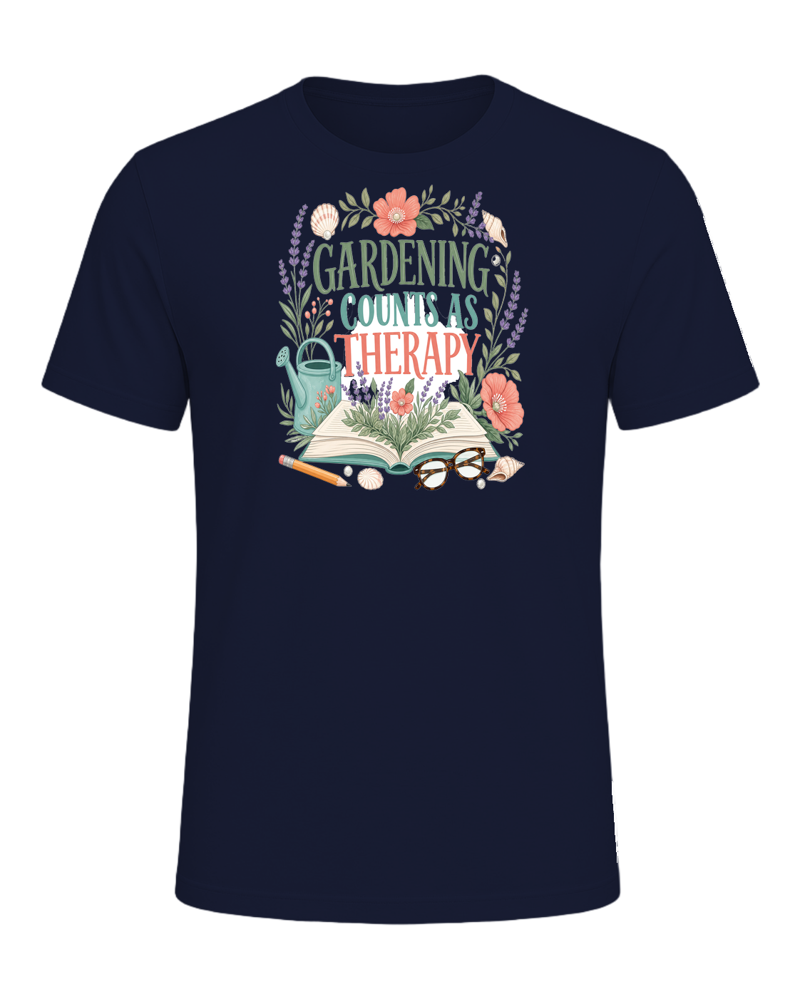 GARDENING COUNTS AS THERAPY — Navy