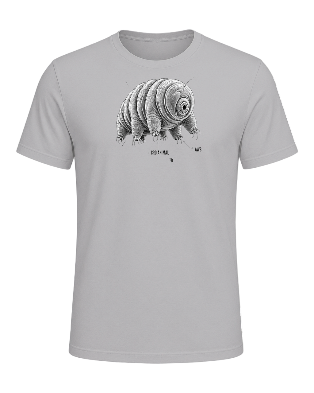 Tardigrade Science Nerd — Athletic Heather