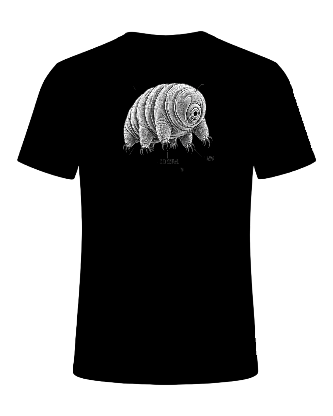 Tardigrade Science Nerd — Black