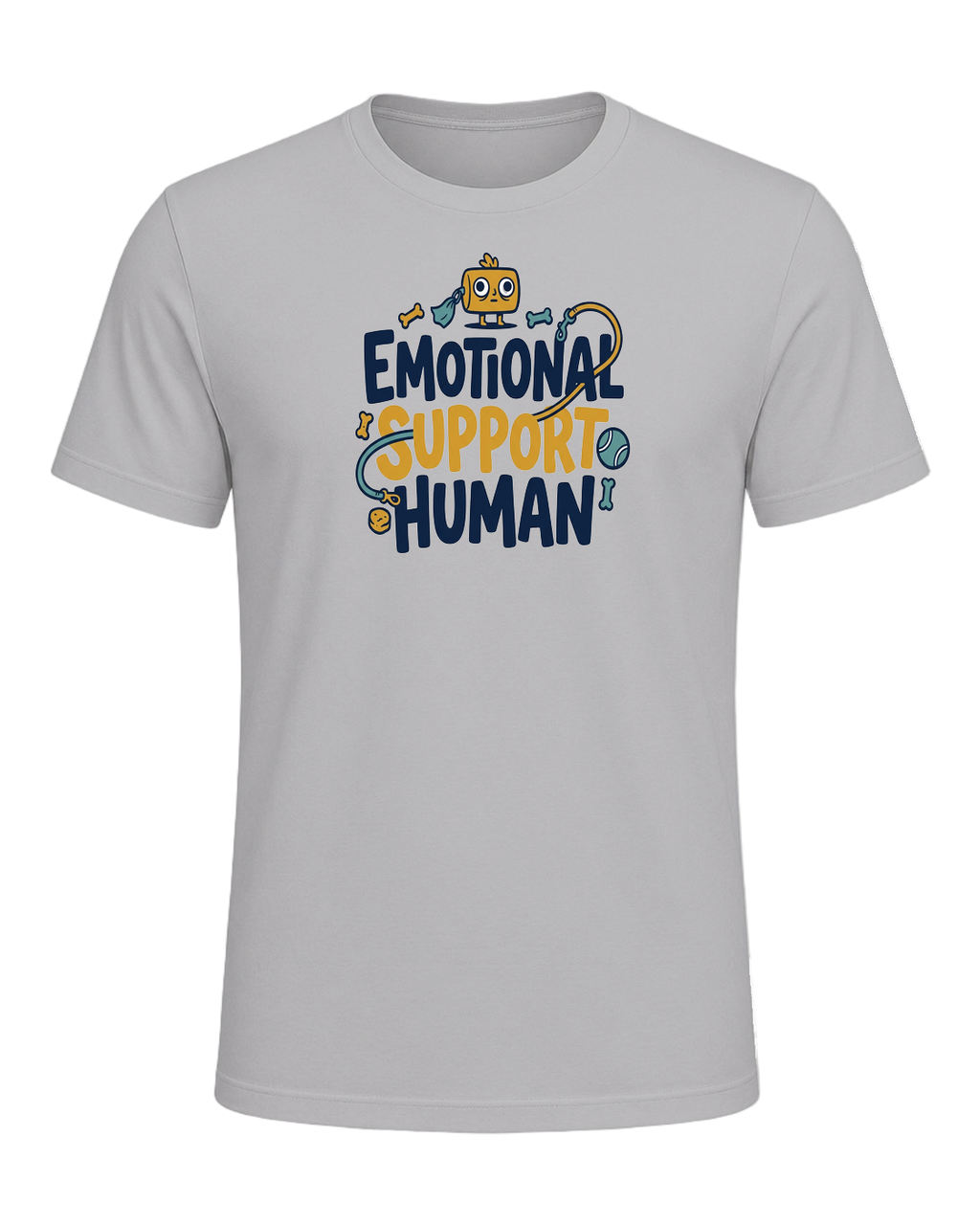 EMOTIONAL SUPPORT HUMAN — Athletic Heather