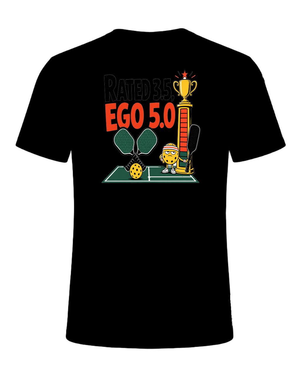 RATED 3.5, EGO 5.0 — Black