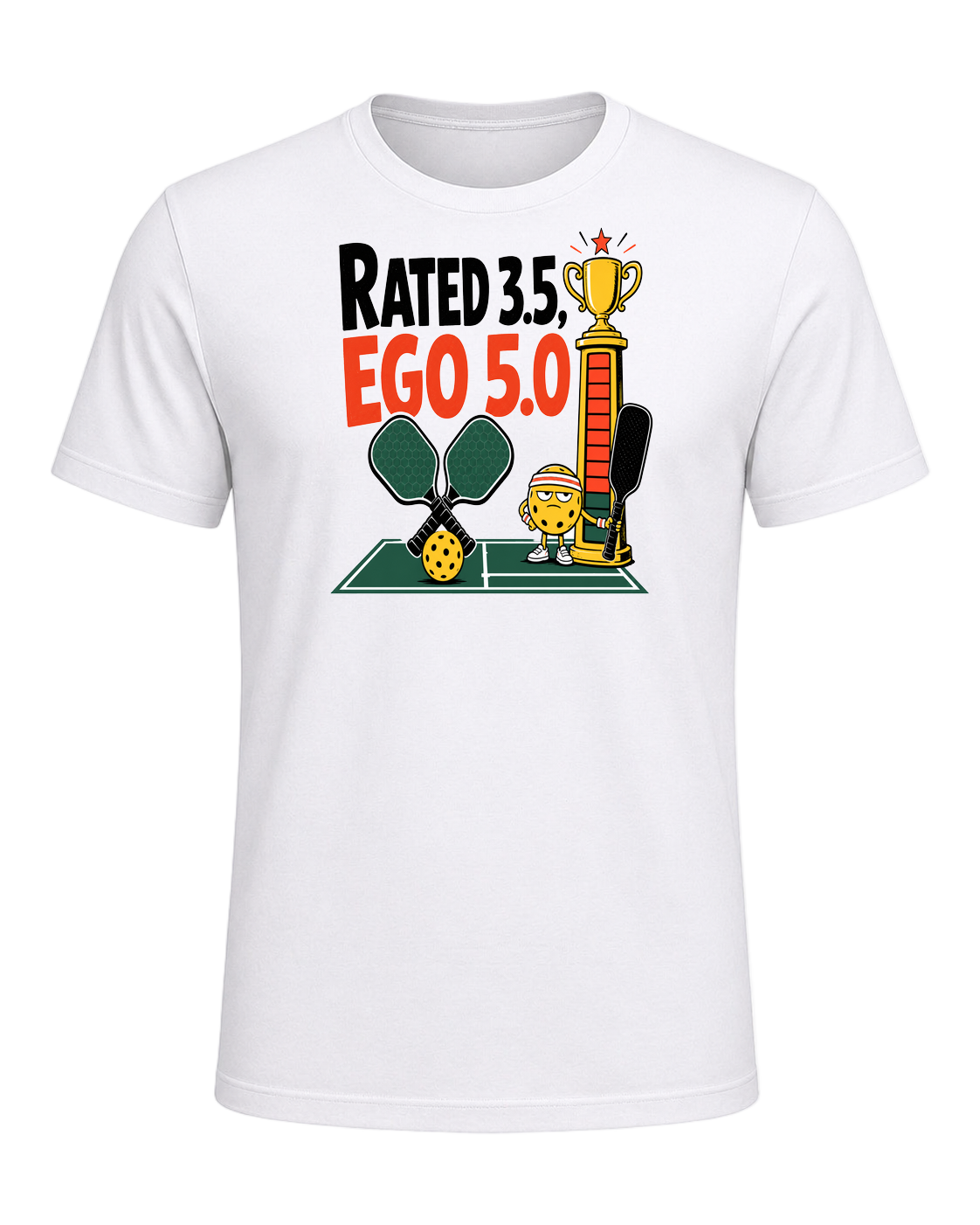 RATED 3.5, EGO 5.0 — White