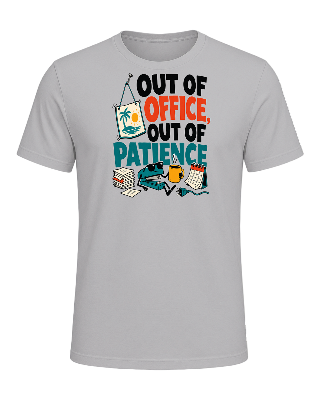OUT OF OFFICE, OUT OF PATIENCE — Athletic Heather