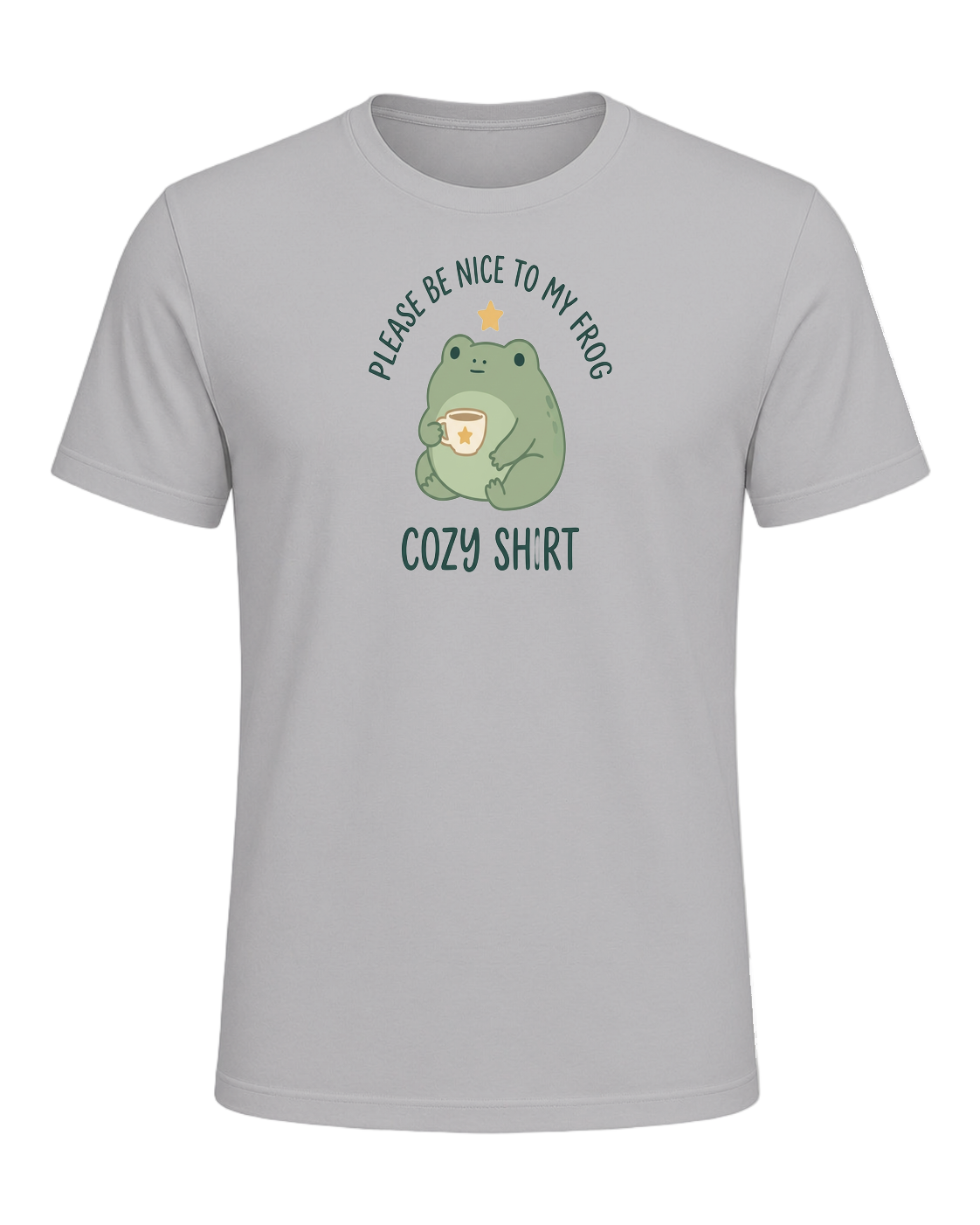 Please Be Nice To My Frog — Athletic Heather