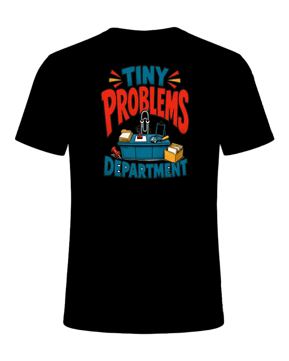 TINY PROBLEMS DEPARTMENT — Black
