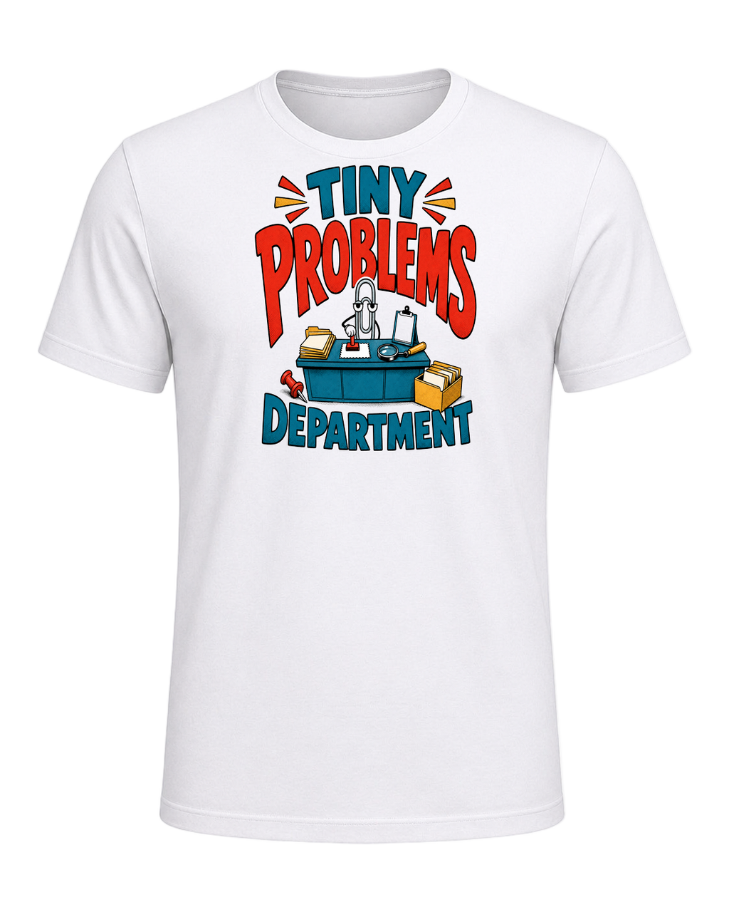 TINY PROBLEMS DEPARTMENT — White