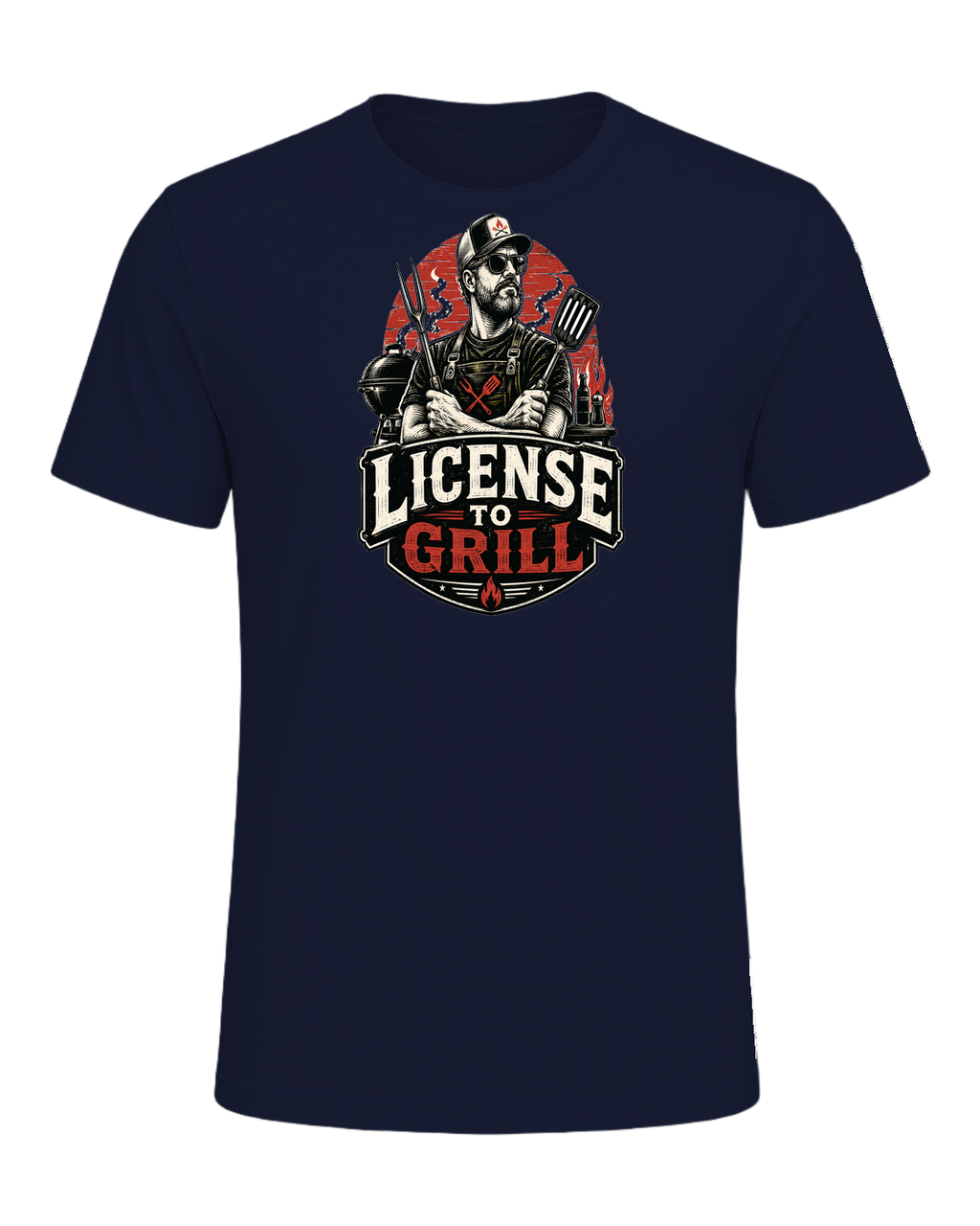 LICENSE TO GRILL — Navy