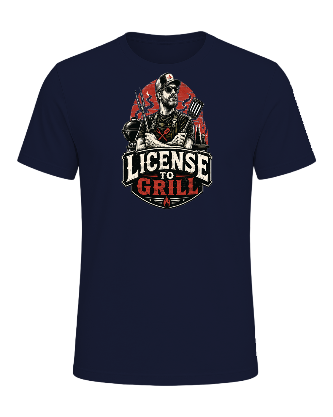 LICENSE TO GRILL — Navy