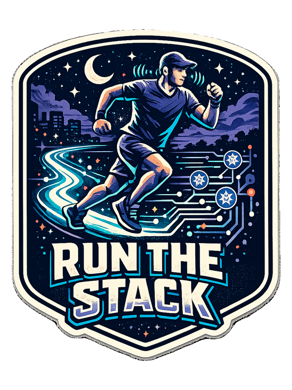 Run The Stack Tee