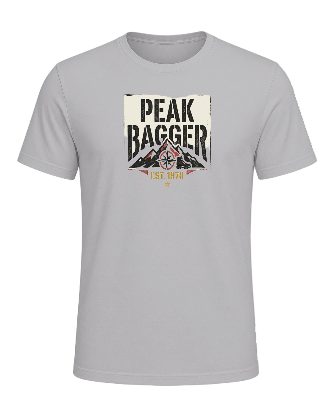 PEAK BAGGER — Athletic Heather