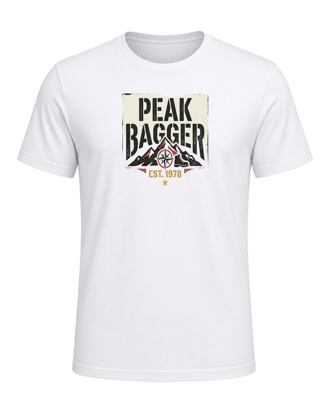PEAK BAGGER — White