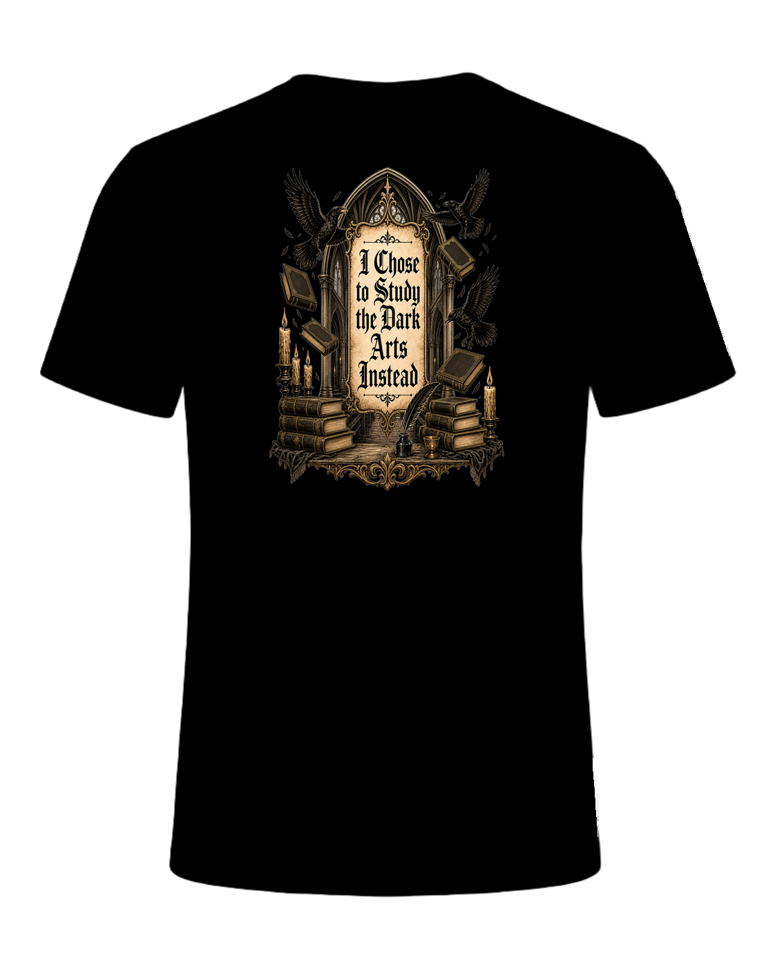 Dark Academia Scholar — Black