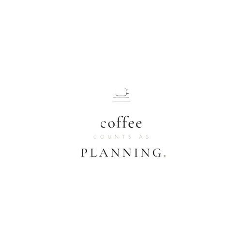 coffee counts as planning