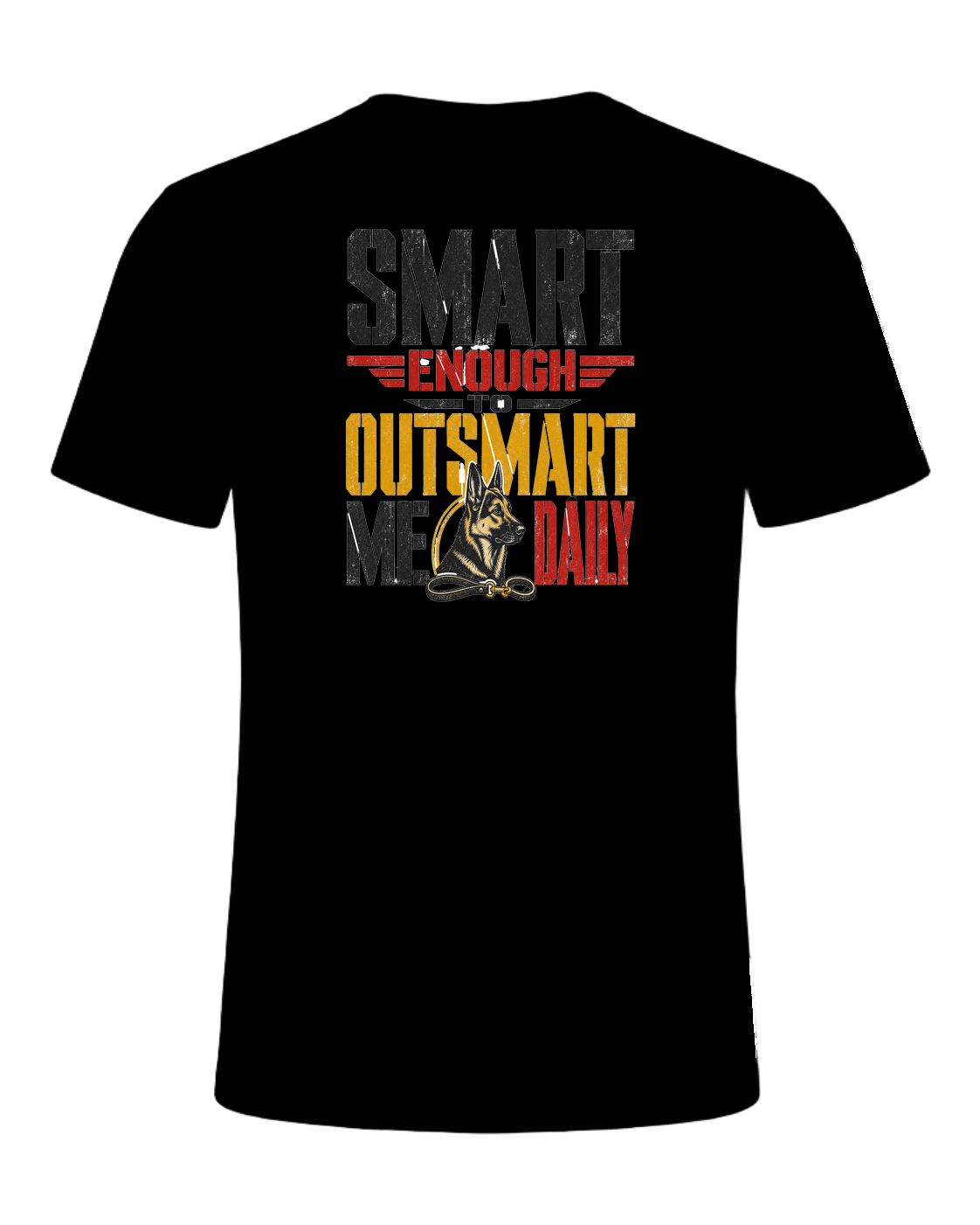 Smart Enough to Outsmart Me Daily — Black