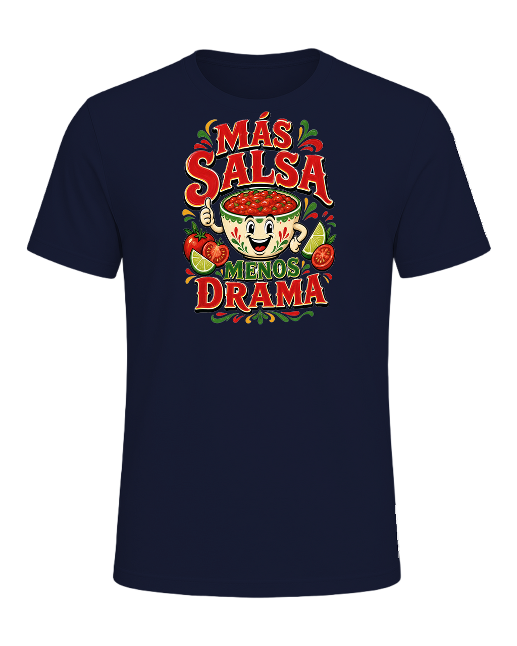 Más Salsa Menos Drama — Navy