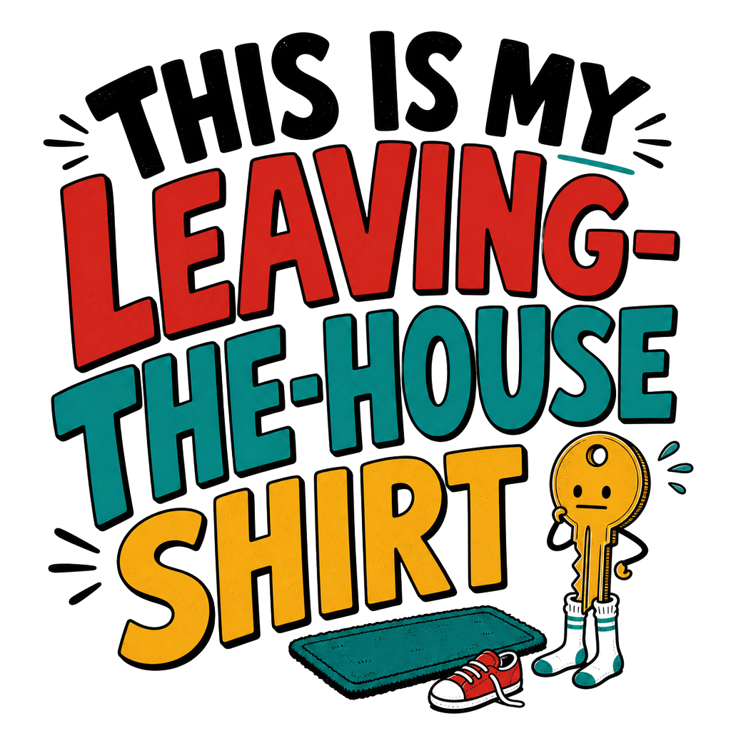 THIS IS MY LEAVING-THE-HOUSE SHIRT