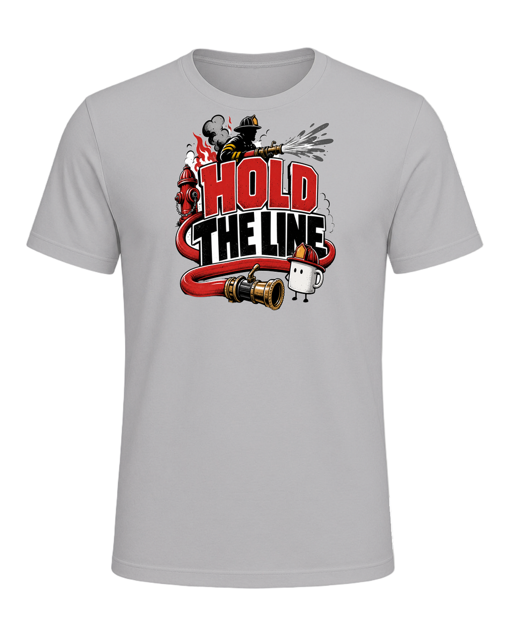 HOLD THE LINE — Athletic Heather