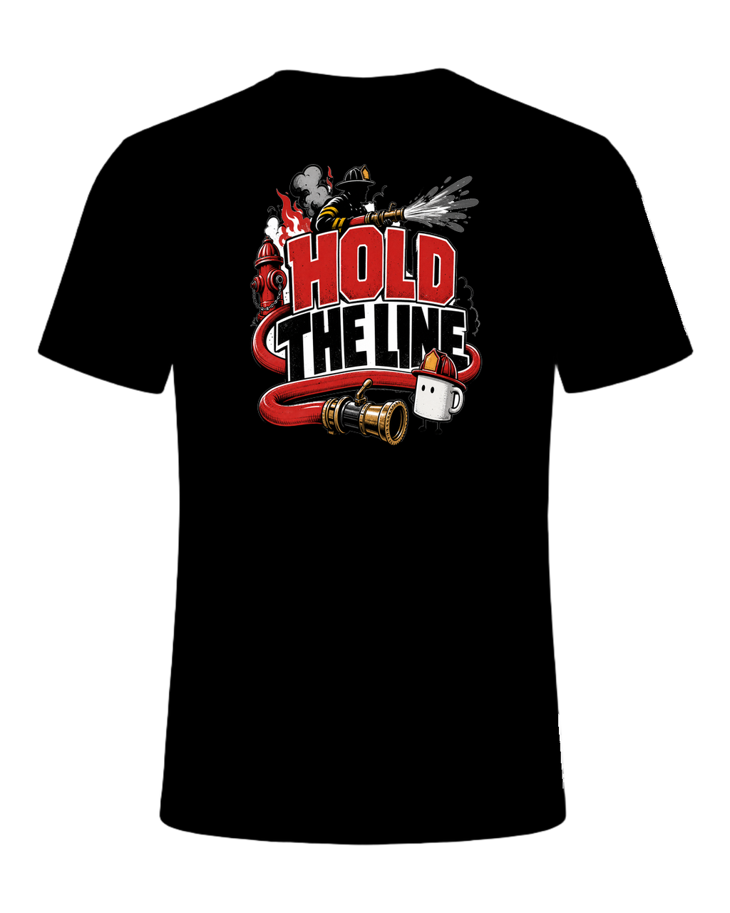 HOLD THE LINE — Black