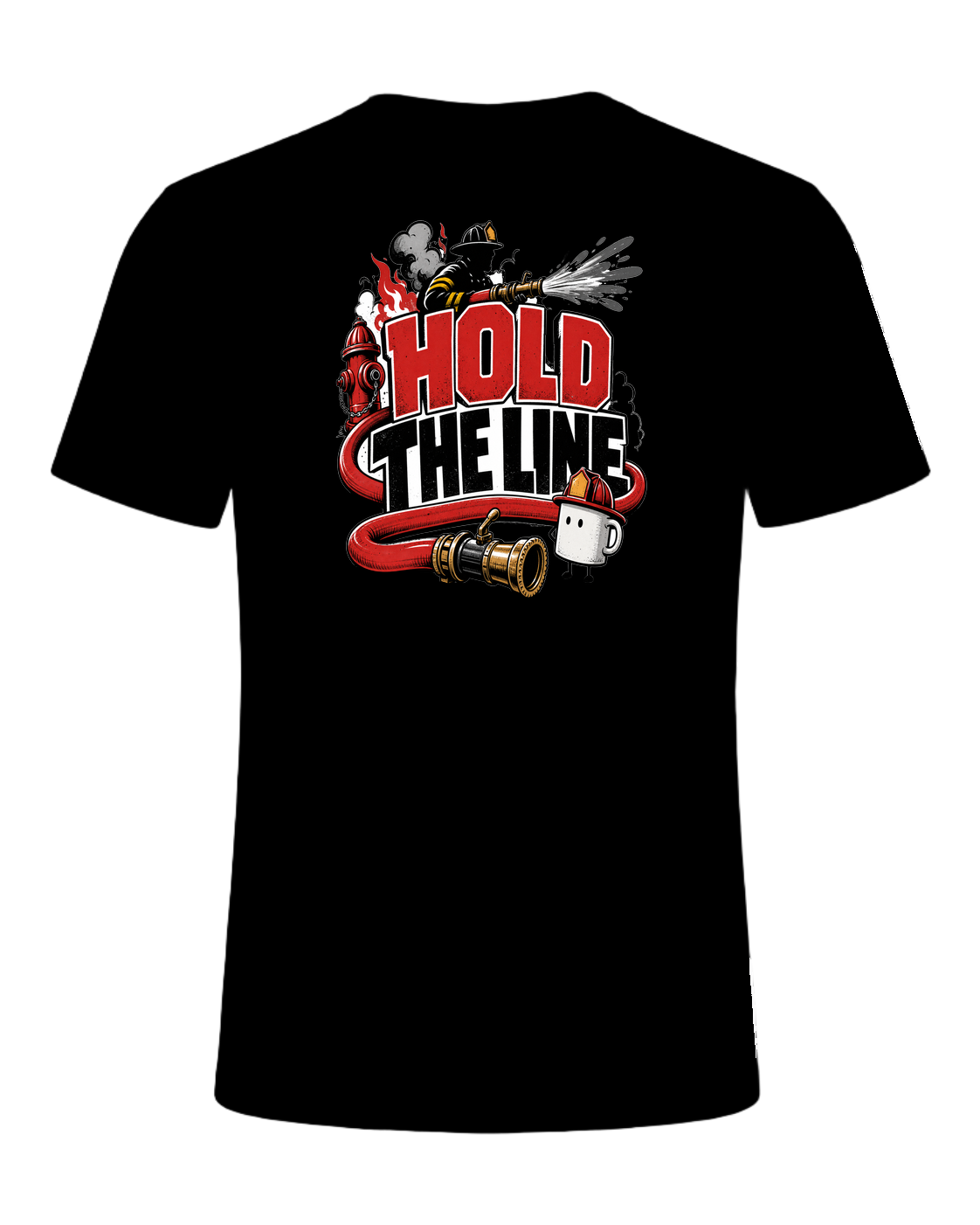 HOLD THE LINE — Black