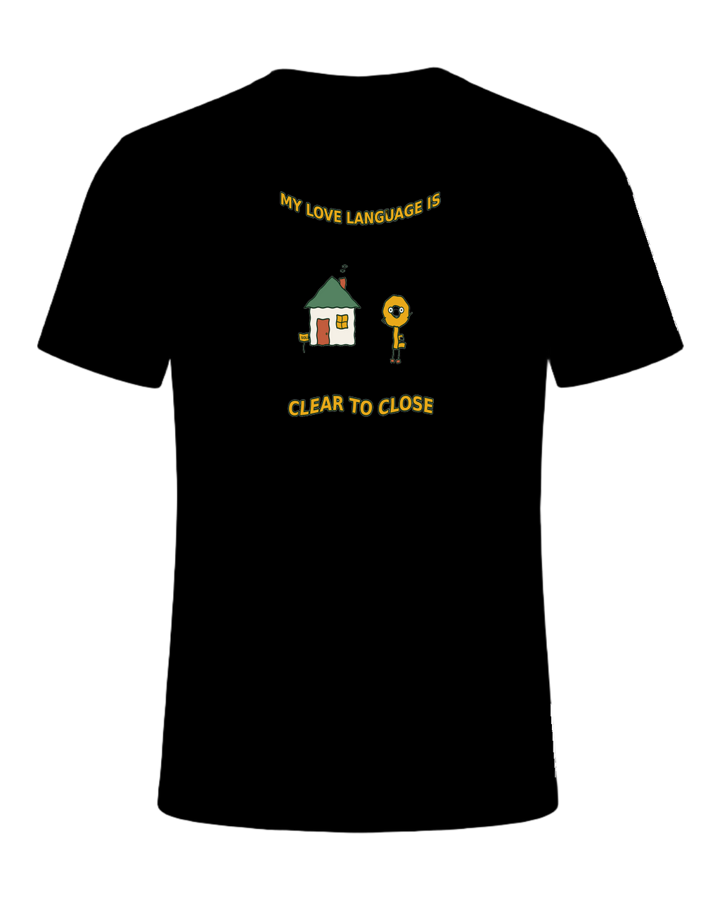 MY LOVE LANGUAGE IS CLEAR TO CLOSE — Black
