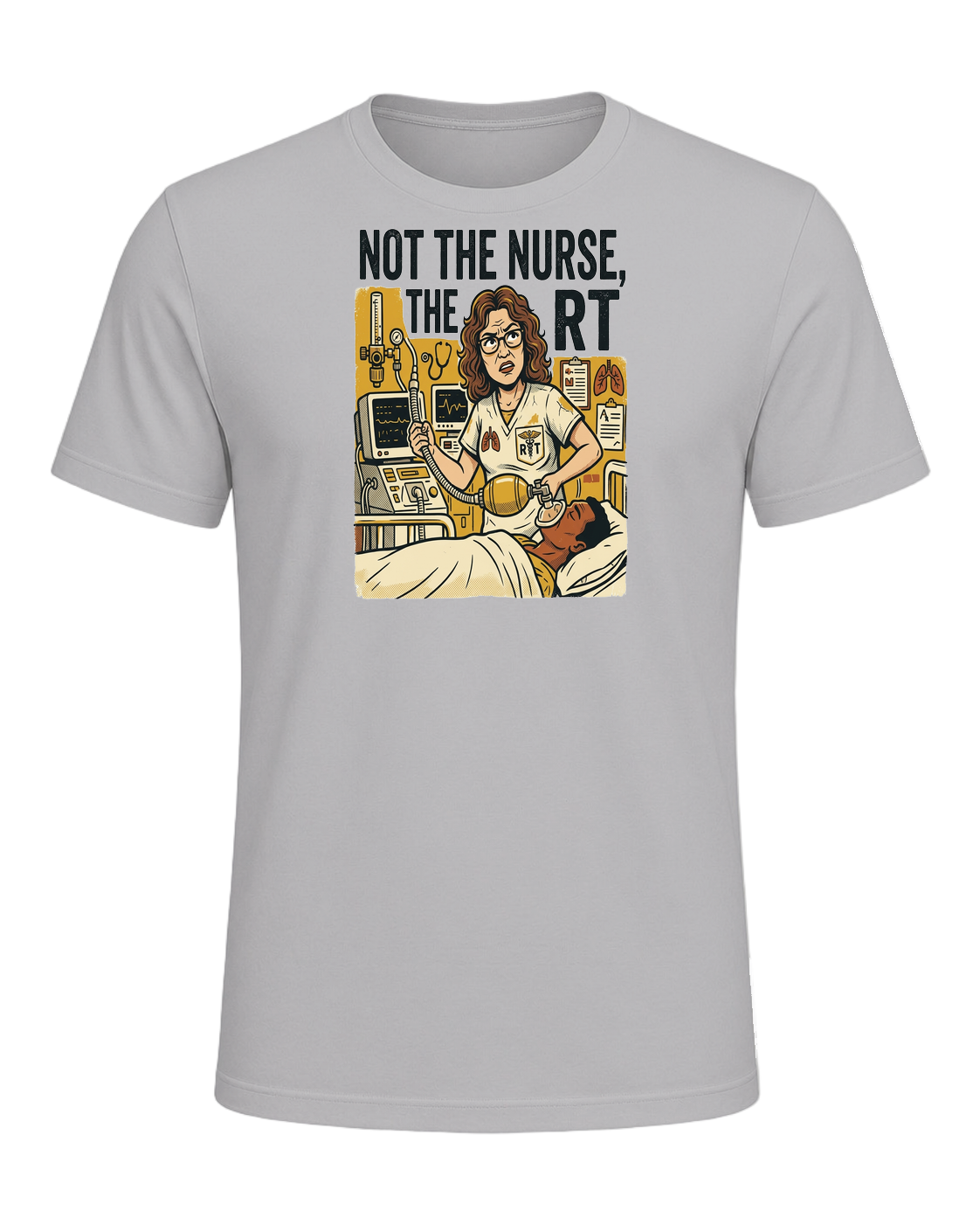 NOT THE NURSE, THE RT — Athletic Heather
