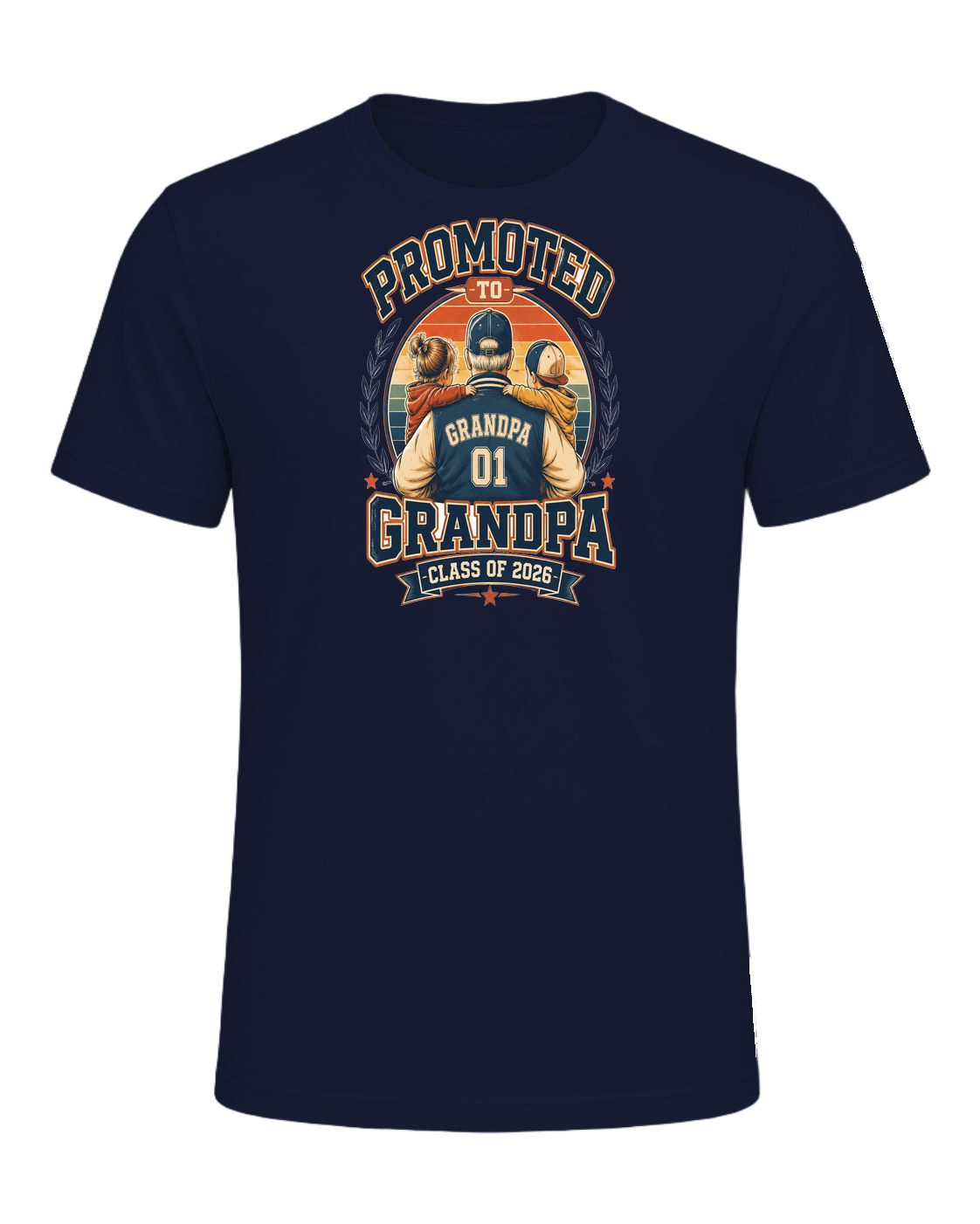 Promoted to Grandparent — Navy