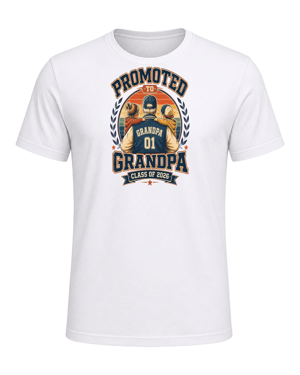 Promoted to Grandparent — White
