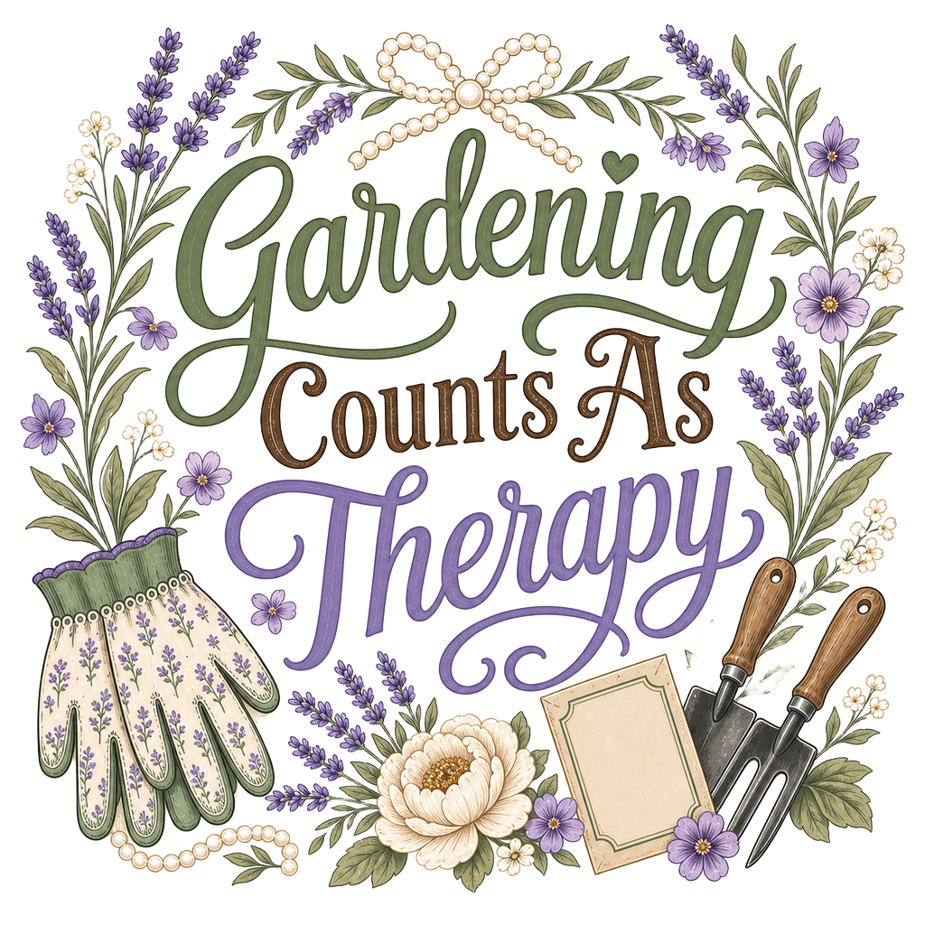 Gardening Counts As Therapy