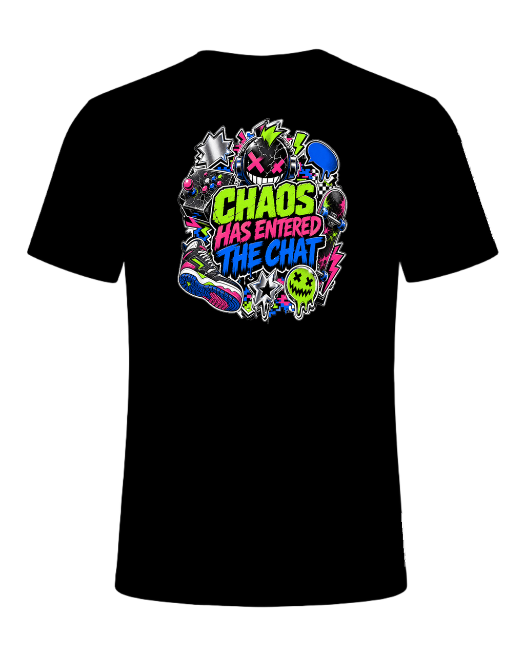 CHAOS HAS ENTERED THE CHAT — Black