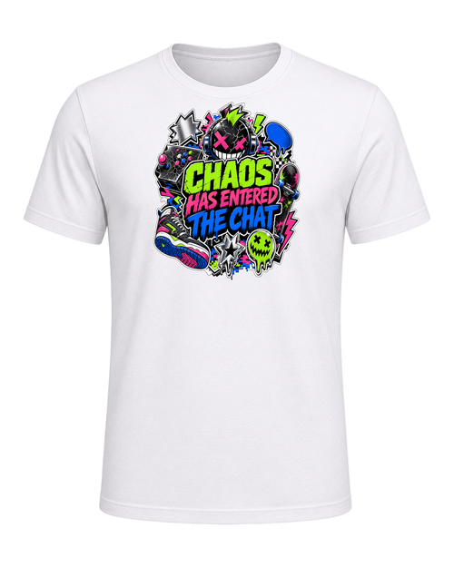 CHAOS HAS ENTERED THE CHAT — White