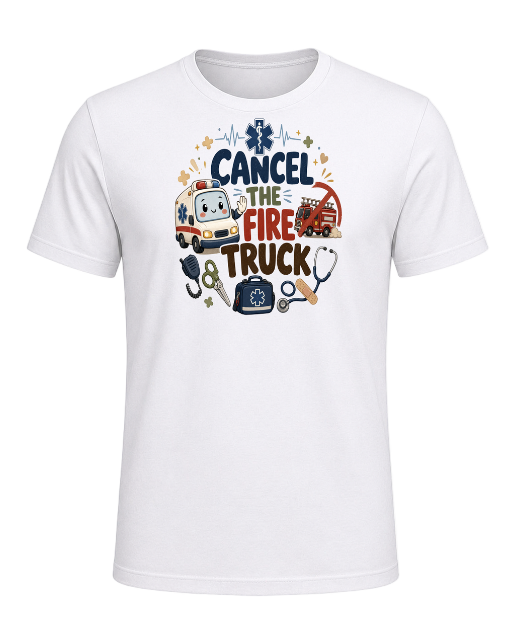 CANCEL THE FIRE TRUCK — White