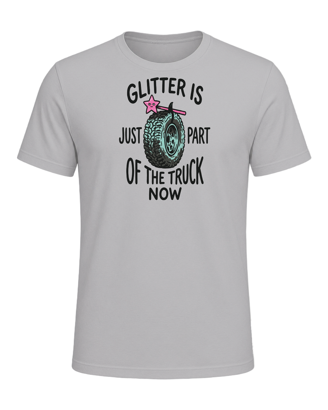Glitter is just part of the truck now — Athletic Heather