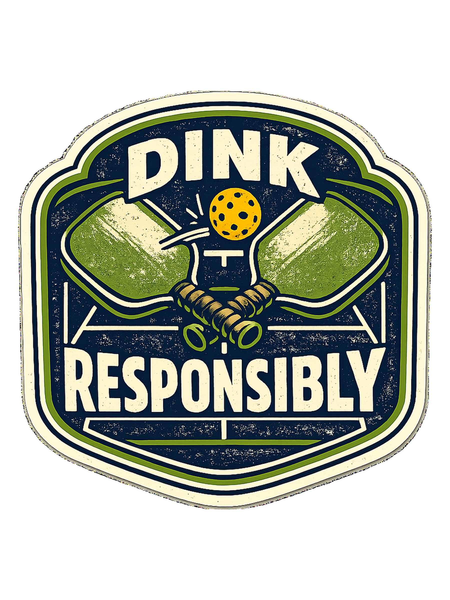 Dink Responsibly Tee