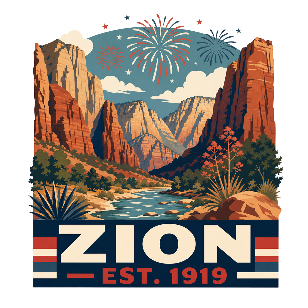 National Park Specific (WPA Style)