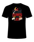 CATCHING FLIGHTS AND Z'S — Black